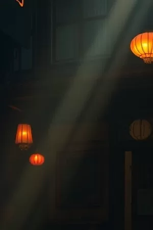 《灯塔看守人日记》封面，悬崖灯塔与翻滚云层