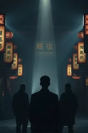 《长夜将明》封面，破晓前山脊剪影与一抹橙色天光